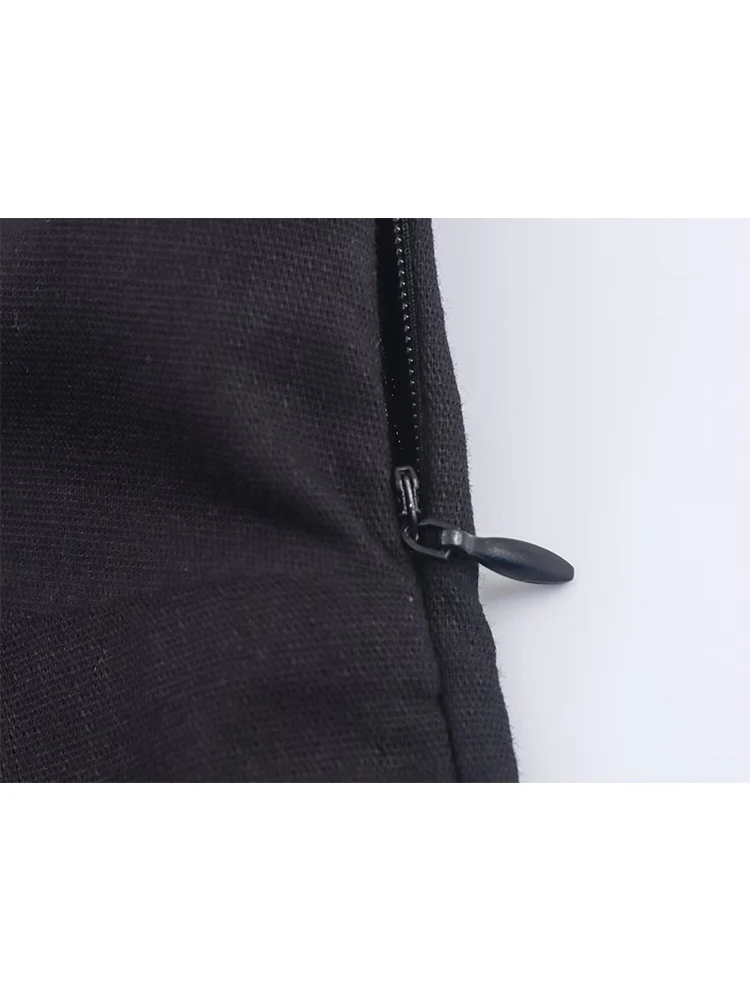 TFMLN – robe asymétrique Sexy pour femmes, épaules inclinées, Slim, Design fendu, mode dame, sans manches, mi-longue, Streetwear, été