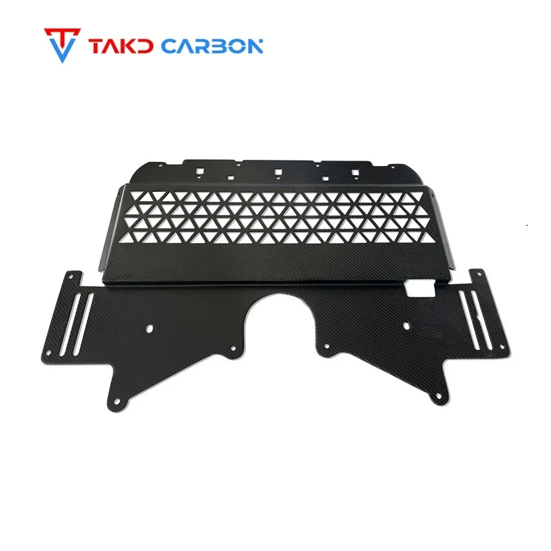 

Dry Carbon Fiber Material Front Skid Plate Car Under Body Front Engine Guard Skid Plate Fit for BMW M2 G87 M3 G80 M4 G82