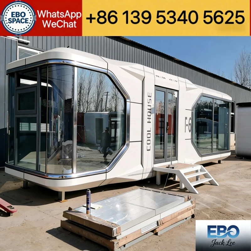 High End Expandable Container House Interior Custom Design for Resort Hotel Villa Use