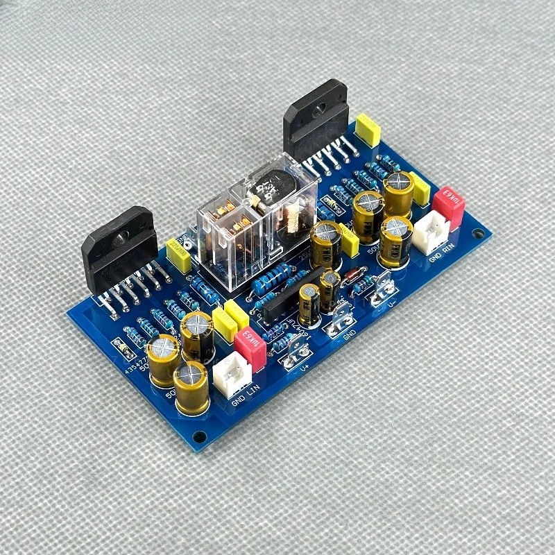 LM3886 Dual Channel with Speaker Protection Power Amplifier Board Parts Finished PCB Empty Board,Newly-made products or DIY