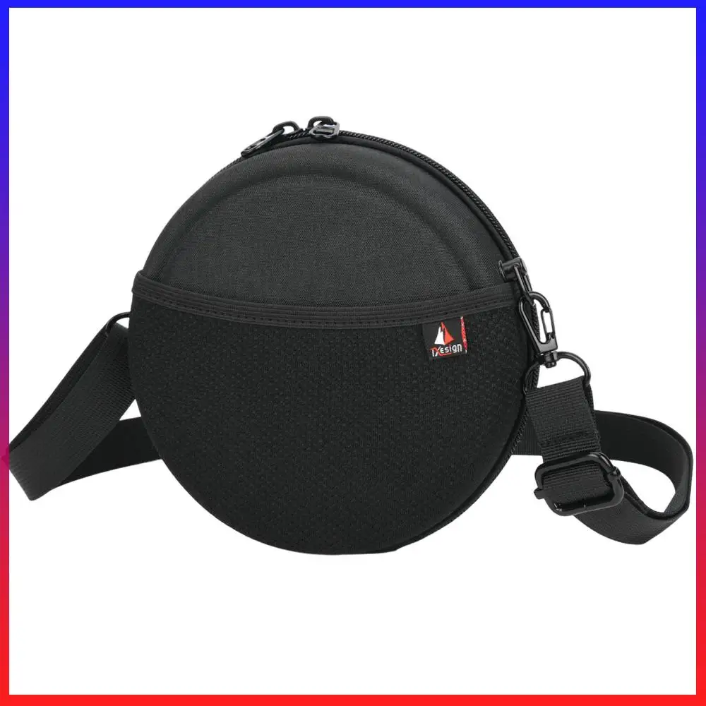 Portable CD Player Bag for 6 Inch CD Player Portable CD Player Transparent Cases with Adjustable Strap with Net Drop-Proof