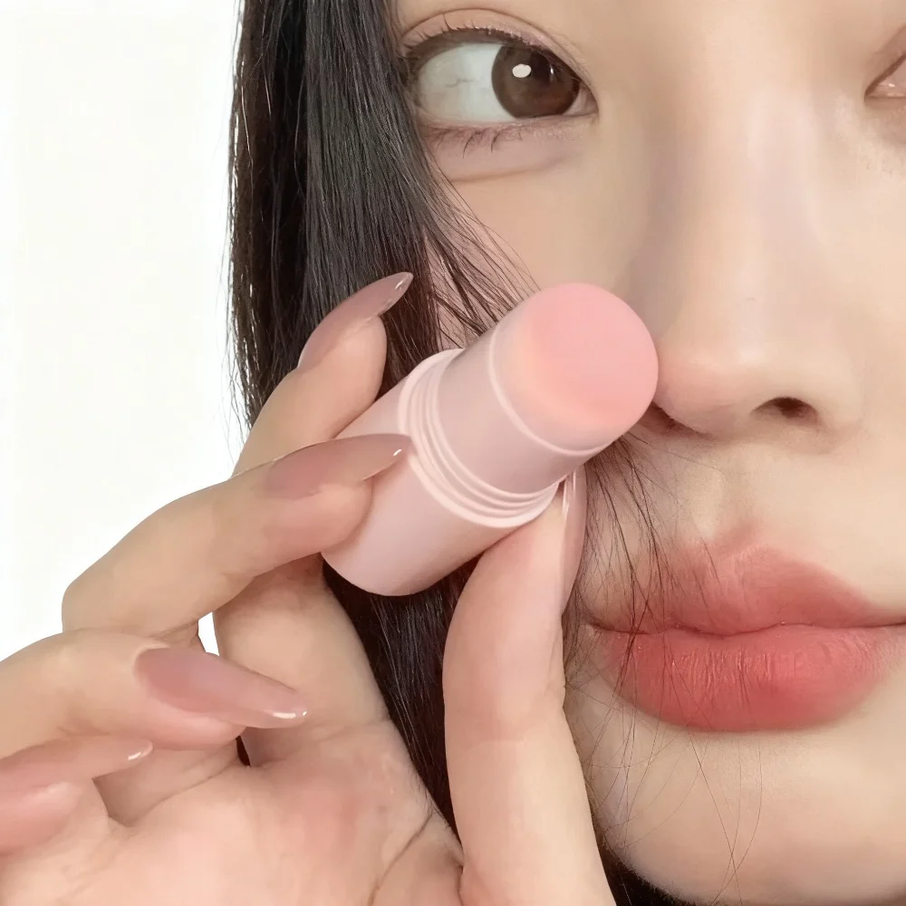 Bâton de fard à joues mat pour un maquillage éclaircissant et vibrant, améliore le teint de la peau, excellent cadeau de noël pour femmes et filles