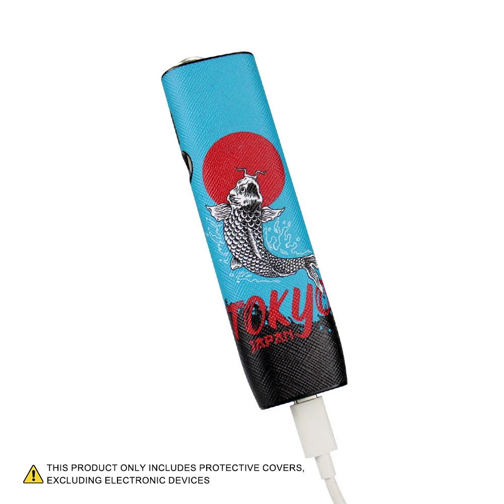 Capa protetora de couro PU é adequada para ILUMA ONE, elegante e conveniente, e protege os acessórios da cigarra eletrônica.