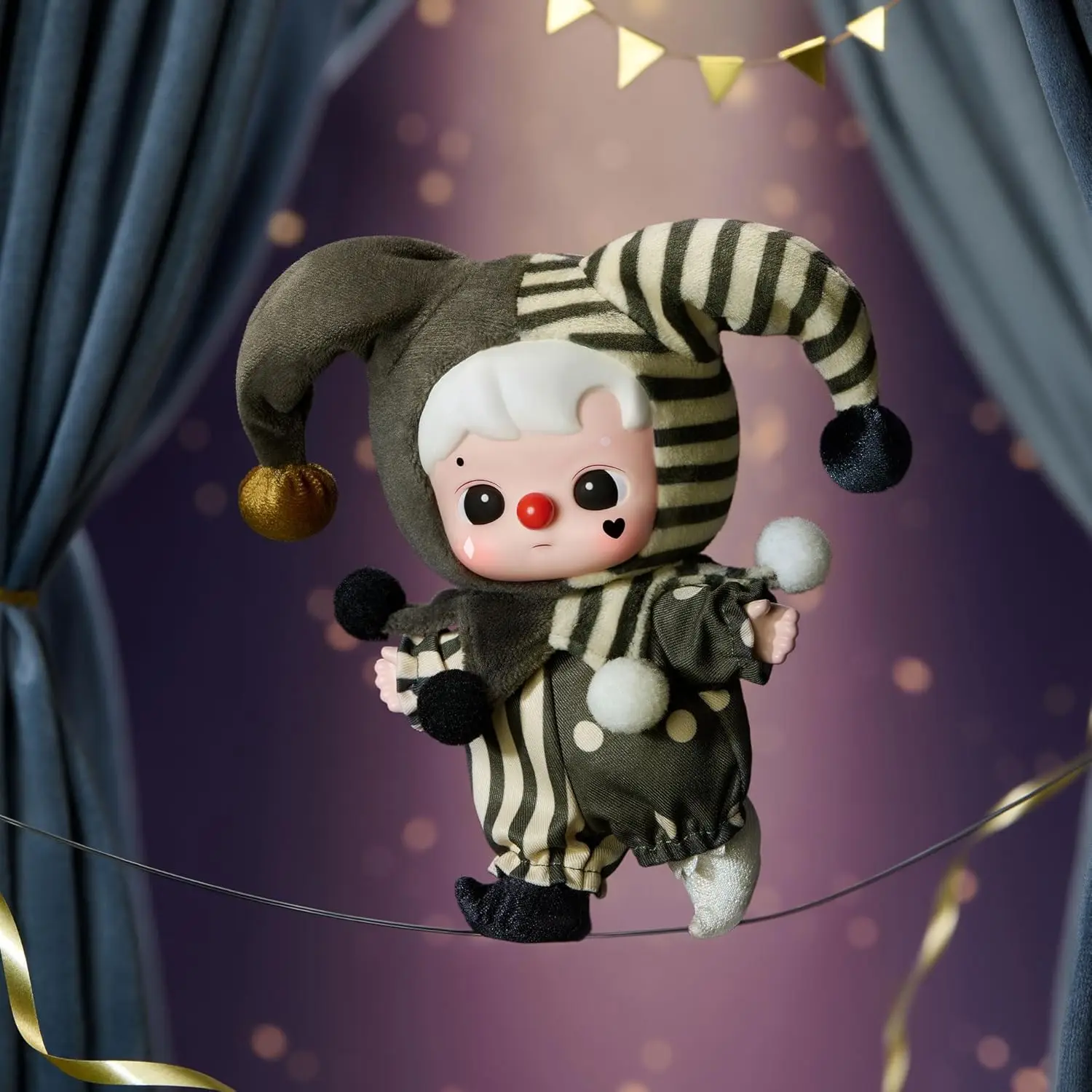 Labubu POP مارت لماذا سلسلة خطيرة جدا الفينيل أفخم دمية صندوق أعمى هدايا للفتيات اللعب صندوق غامض Kawaii أنيمي عمل الشكل