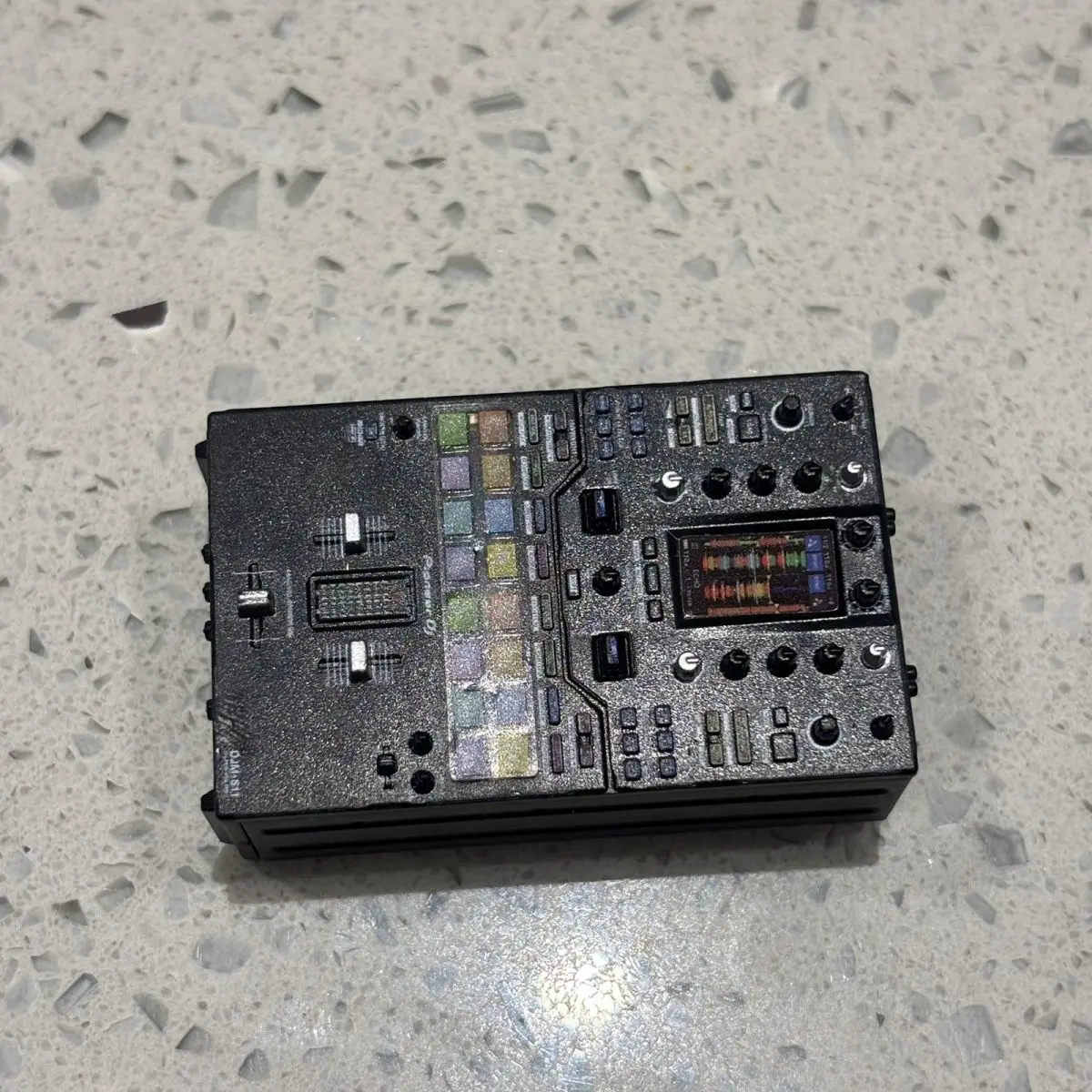 Bandai Pioneer DJ Second Generation Pioneer Audio Equipment Disc Player Model Scene with DIY Genuine