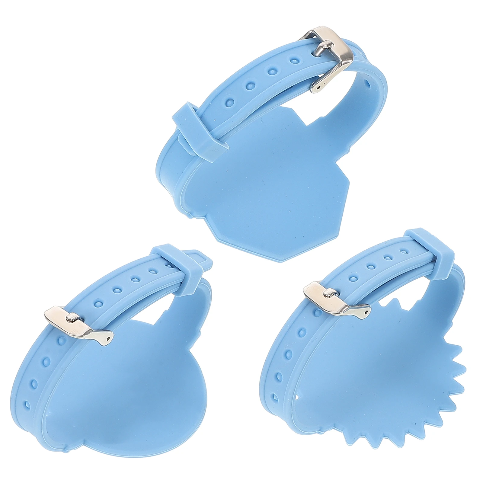 

3pcs Reusable Silicone Memo Wristbands Erasable Notepad Bracelet for Nurses Students Office Staff Sports Veterinarian Wearable