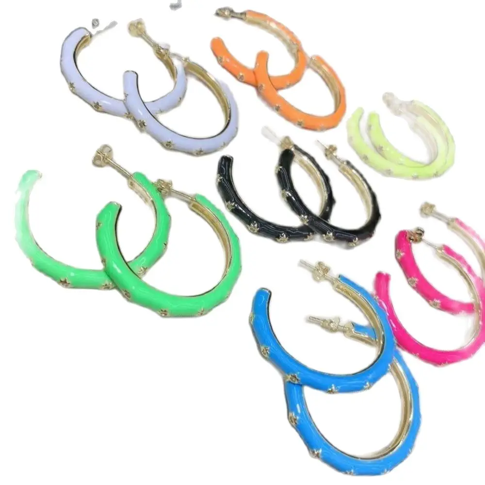 

2pairs/lot High Quality Womens stud earring for women high quality micro pave cubic zirconia fashion jewelry