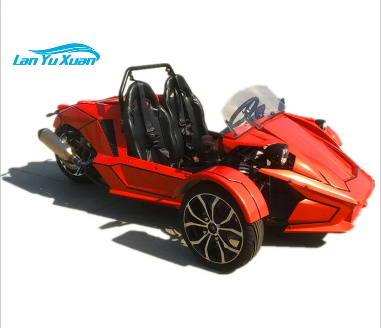 2 seats beach sightseeing Lithium battery electric ATV 3 wheel drive adult