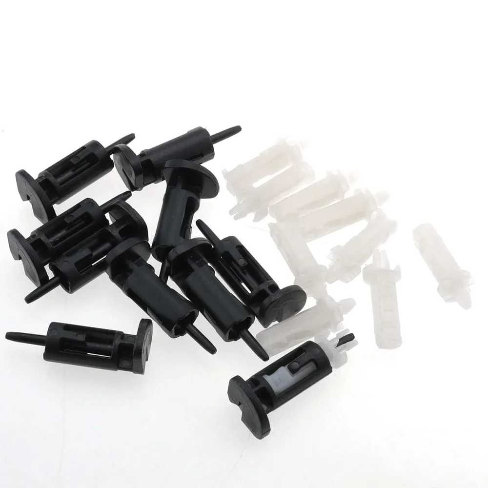 10Pcs Plastic Mounting Clip for Intel 4 Way CPU Coolers 1155 775 CPU Heatsink Mount Pin Push Screw Cooler Fan Fastener