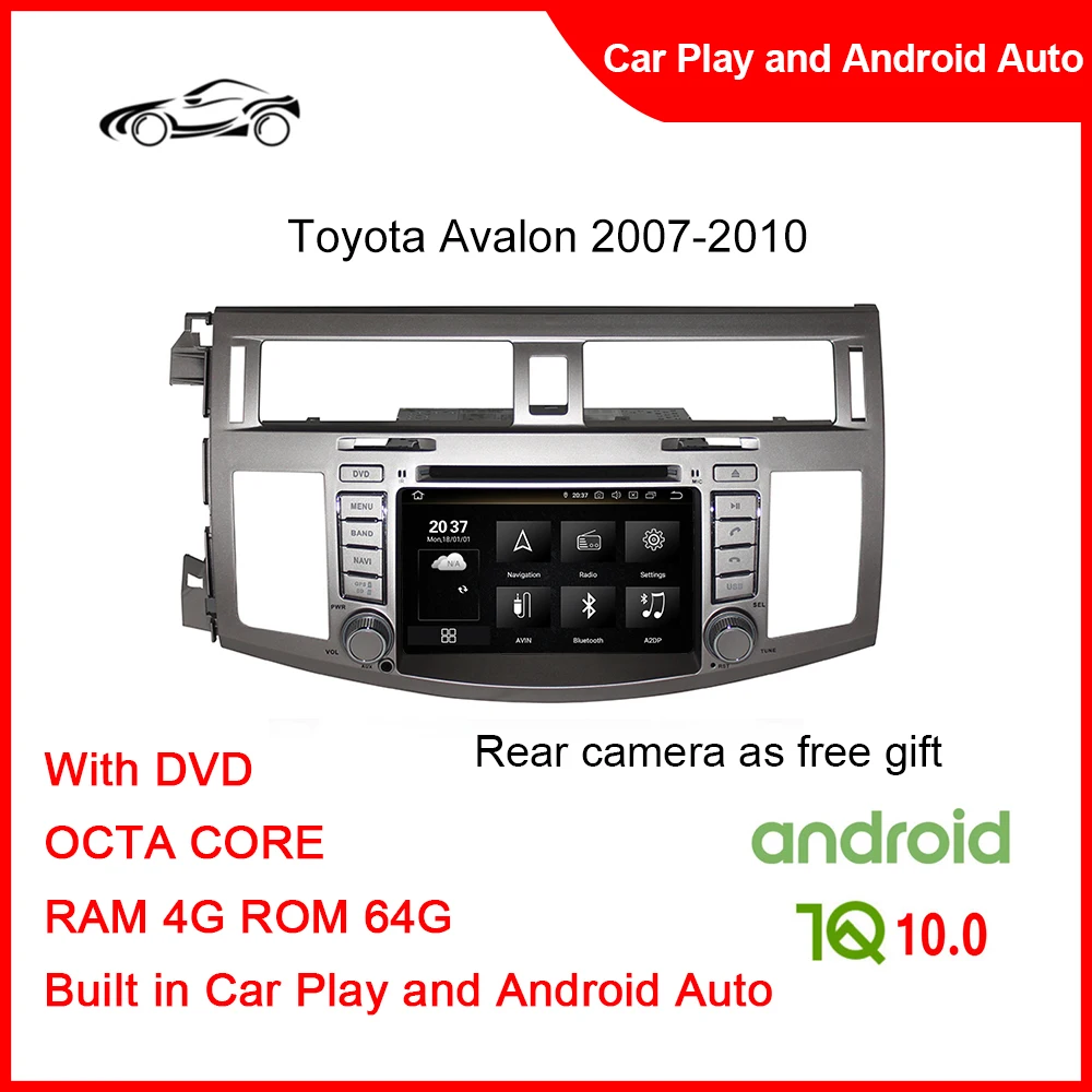 

Big Screen Wireless GPS Car Tracker For TOYOTA AVALON 2007-2010 7inch 4G+64G Car Radios And Speakers Pioneer Car DVD Player