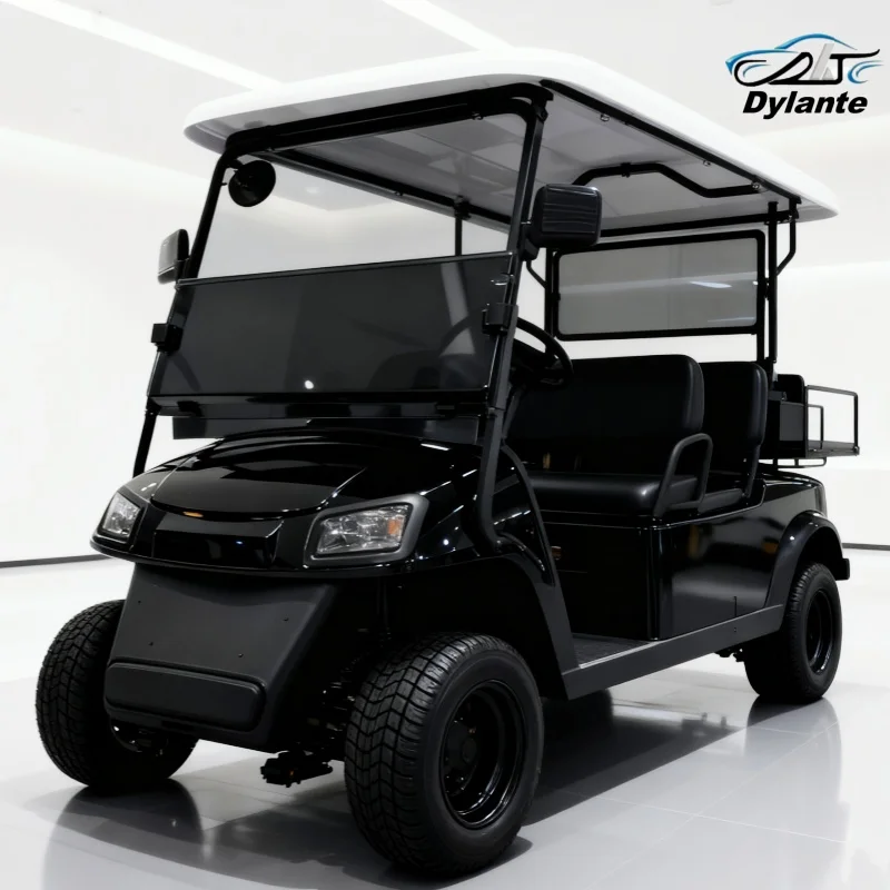Hot Sale New 4-Seater Electric Golf Cart Street Legal 72V Lithium Battery Powered 4 6-Seater Options Available Golf Cart