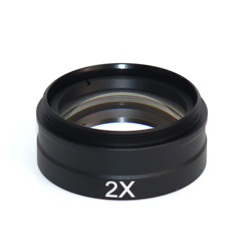 Auxiliary Objective Lens for 0745/WD100 Monocular Lens Industrial Microscope Booster Reduction Objective 0.3/0.35/0.5/0.7/ 2X