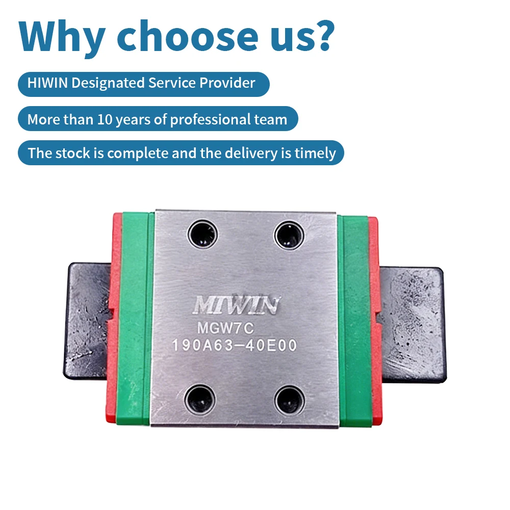 HIWIN Linear guide slider MGW7 MGW7C MGW7H Linear block
