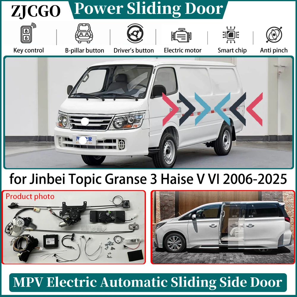 

for Jinbei Topic Granse 3 Haise V VI 2006-2025 Smart OEM Automatic Electric MPV Side Power Sliding Door Control System