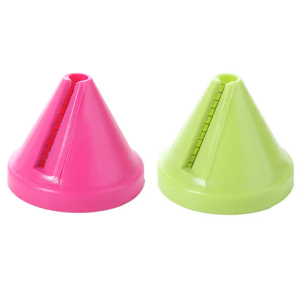 

Kitchen Accessories Conical Spiral Shredder Plastic Anticorrosive Rotary Shredder Rust-proof Vegetable Slicer Salad