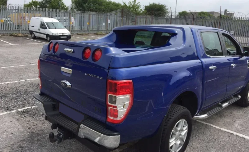 FIBERGLASS TONNEA COVER HARDTOP STANDARD GRANDBOX FOR FORD RANGER 2011+