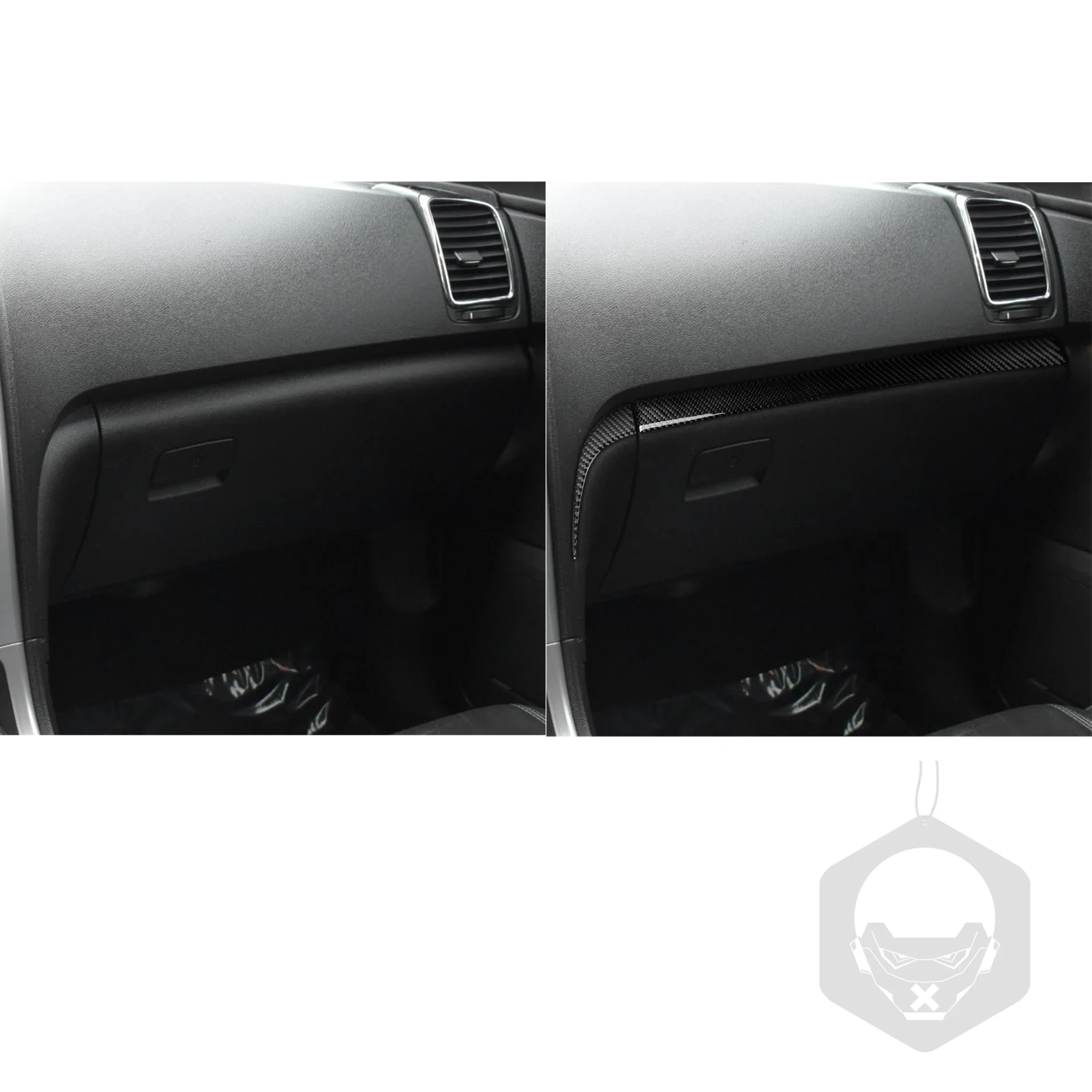 For GMC Acadia 2007-2012 Carbon Fiber Central Control Dashboard Panel Trim Strips Car Accessories Interior Decoration Sticker - view 5