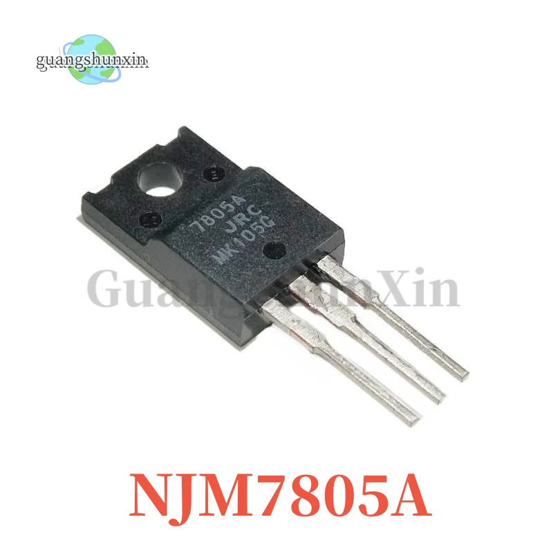 10Pcs/Lot NJM7805FA… - image