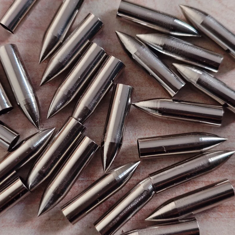 

30pcs Arrowheads Outer Diameter 7mm Arrow Shaft Compatible Archery Arrow Tips Replacement Accessories Outdoor Hunting Shooting
