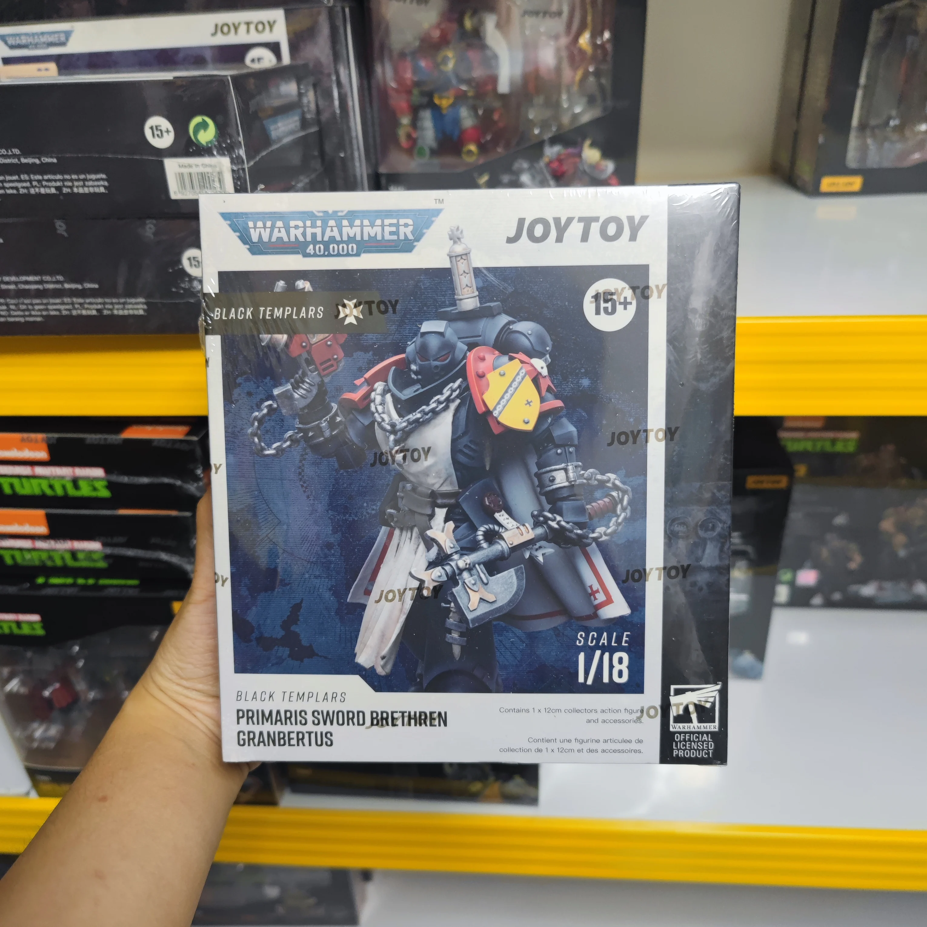 

【24-Hour Shipping】JOYTOY Warhammer 40K Sons of Horus Warmaster Horus Primarch of The XVith Legion 1/18 Action Figure Toys Anime