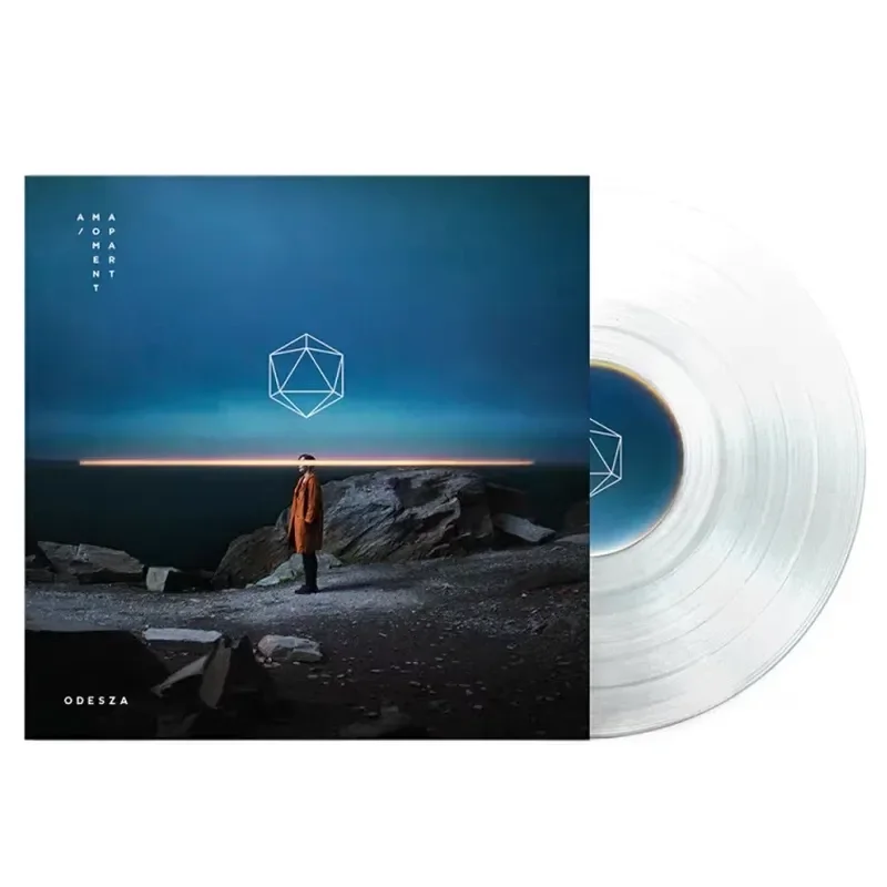 

Odesza A Moment Apart Limited Edition Clear Colored Glue Horizon Vinyl Record 2LP for Odesza