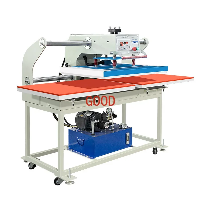 

Semi-automatic hydraulic double-station heat transfer machine 60 * 80