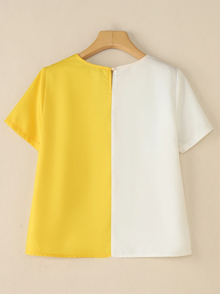 Camicetta stampata floreale vintage ZANZEA 2025 Estate Donna Top Casual O Collo Manica corta Blusas Camicia da vacanza vintage Mujer Femme