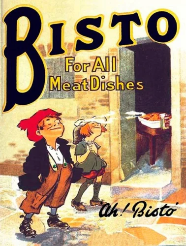 Bisto Gravy Retro Metal Sign, Vintage Style Cafe Plaque, Fast Food