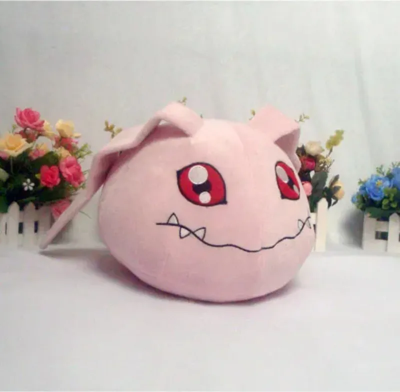 Koromon Plush Toy Anime Digimon Adventure YAGAMI TAICHI Pet Toy Cosplay Doll Pillow 22cm for Gift
