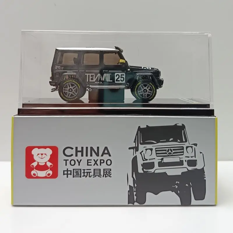1-64-edizione-limitata-della-fiera-dei-giocattoli-di-shanghai-4-4e-miniatura-realistica-di-auto-in-lega-pressofusa-da-collezione