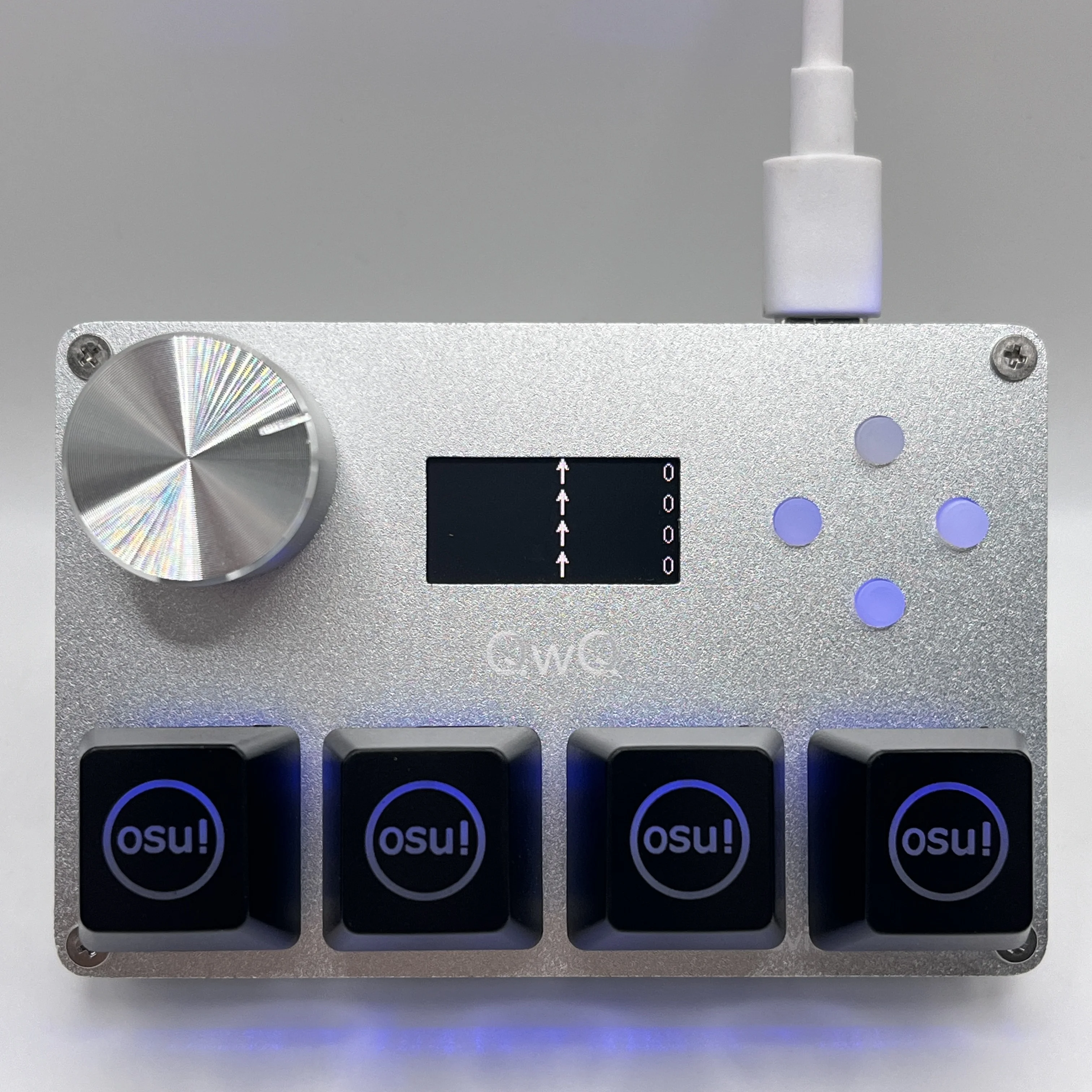 4+4 keys SayoDevice O3C++ OSU Rapid Trigger Magnetic Linear OUTEMU