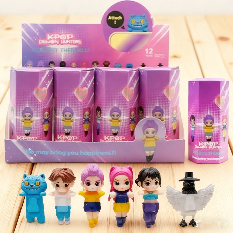 Kpop Demon Hunters Devil Blind Box Saja Raccogliere Anime Figura Kid Party Cosplay Gaming Cartoon Huntrix Decor Regalo di Natale**/***