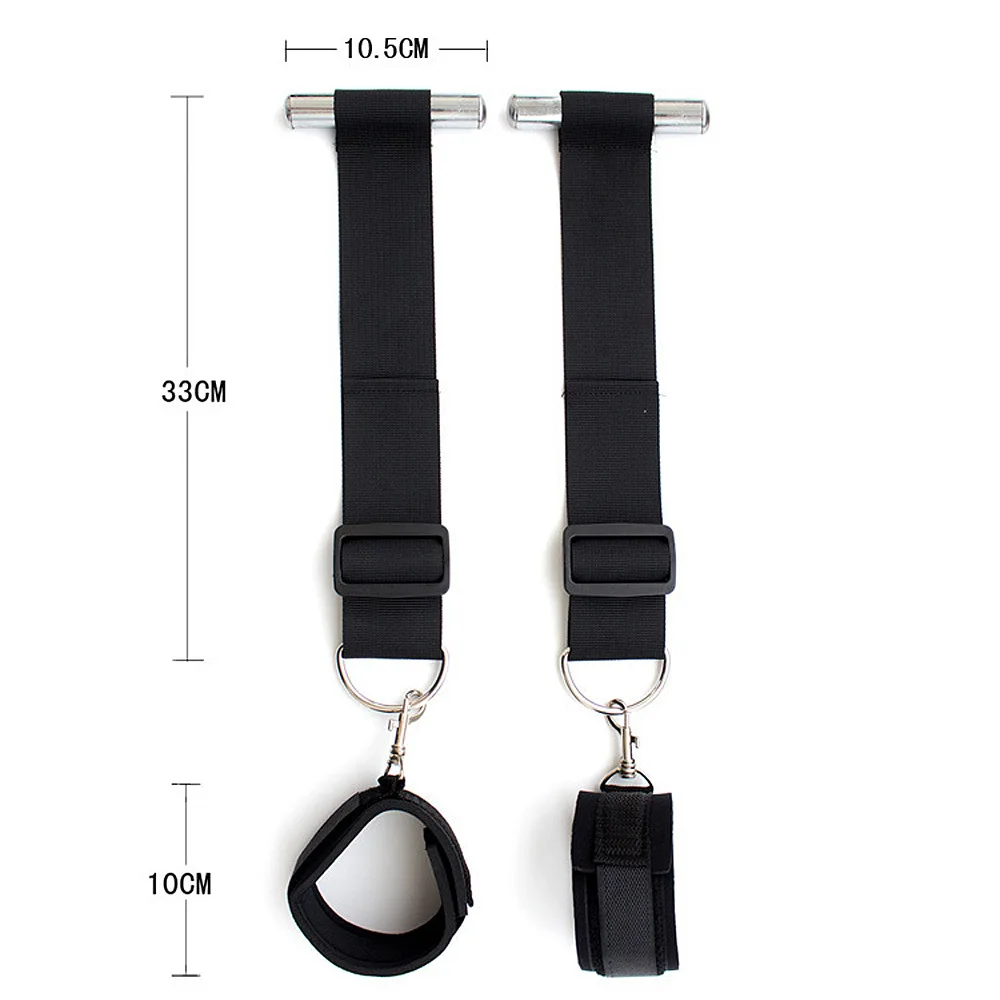 الباب معلقة تكبيل اليد ضبط النفس لعبة الجنس الكبار الرقيق المثيرة BDSM الكبار متعة لعبة الجنس مثليه مثلي الجنس SM المثيرة اكسسوارات