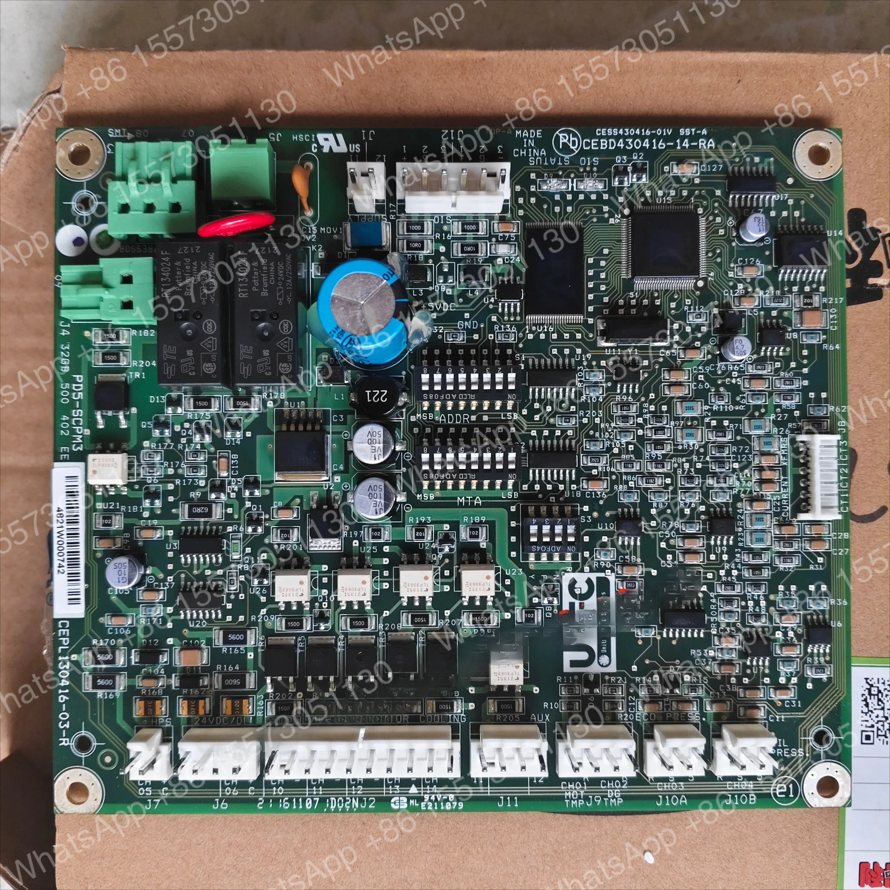 Central Air Conditioning30HXC Screw Chiller Compressor Protection Board Module New for 32GB500402EE Carrier  30HXY