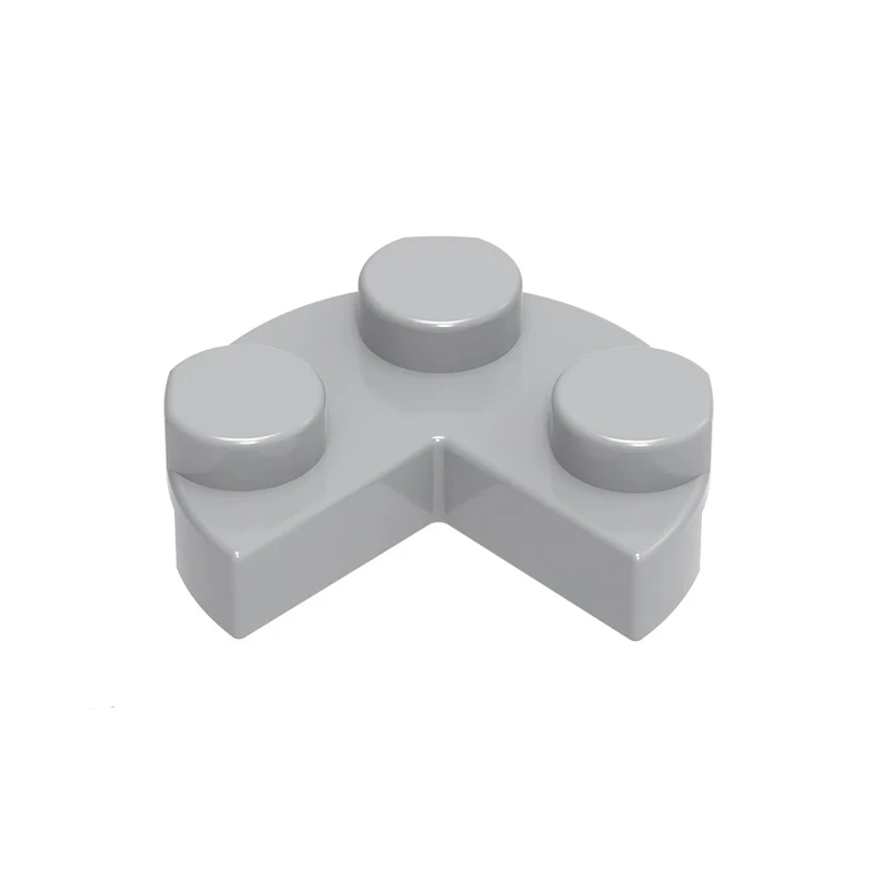 MOC 10PCS 4032W Special 3/4 Circular Plate Building Blocks Kit House Castle Bricks Particle DIY Toy Children Birthday Xmas Gifts