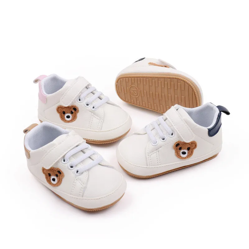 Baby Boys Girls Panda Sneakers Cute Soft Sole Prewalker Sneakers scarpe da passeggio Toddler First Walker