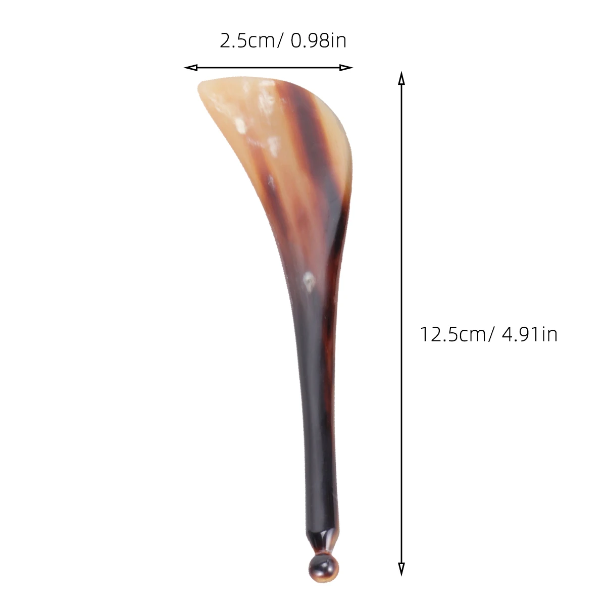 

Massaging Pen Natural Horn Scraping Tool for Neck Back Face Pain Relief Physical Therapy Long Lasting Static Free Smooth Skin