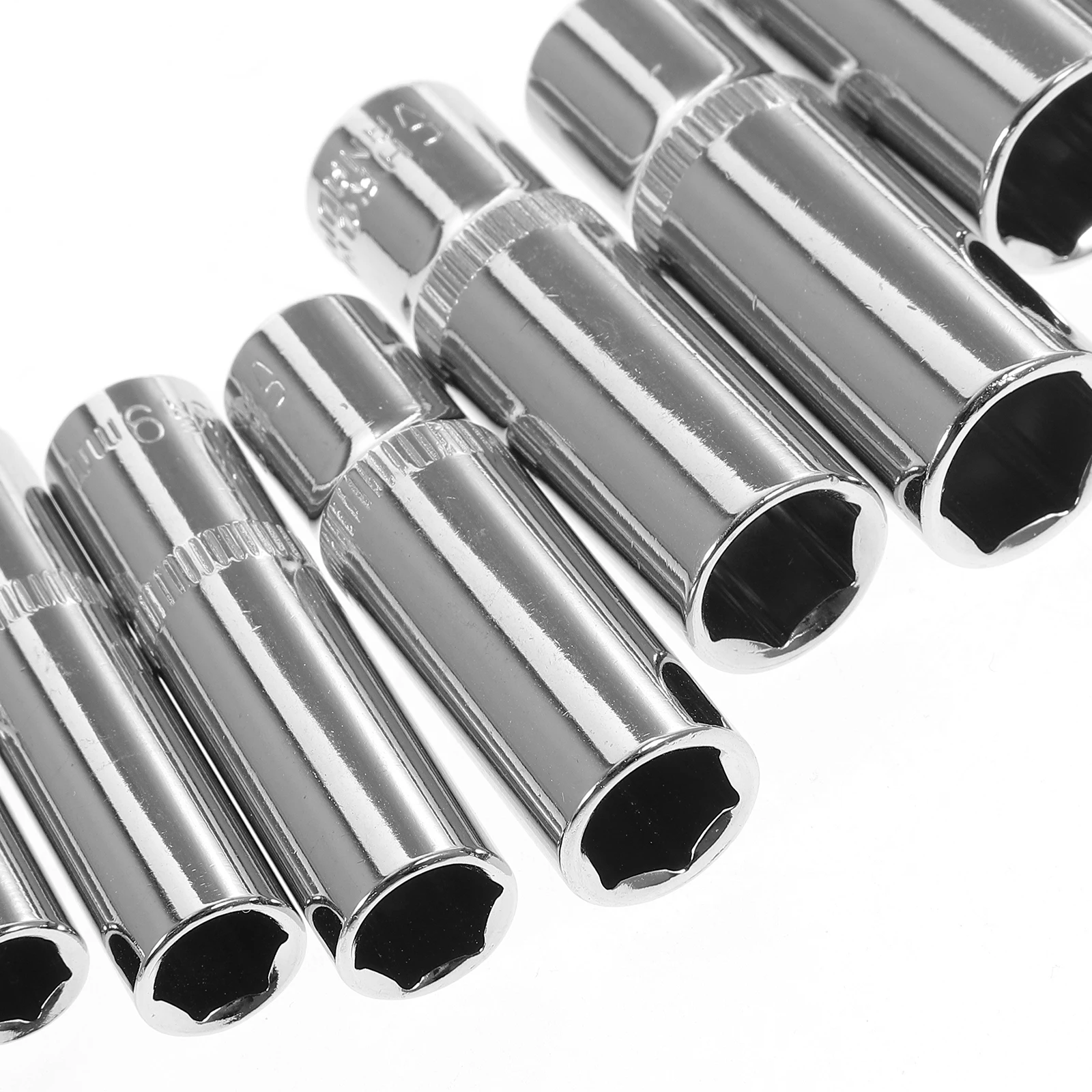 

Bit 5cm Steel Sockets 1/4 Inch Durable Electroplating Repair Tool Assorted Wrench Sleeves Manual Socket Set Masonry