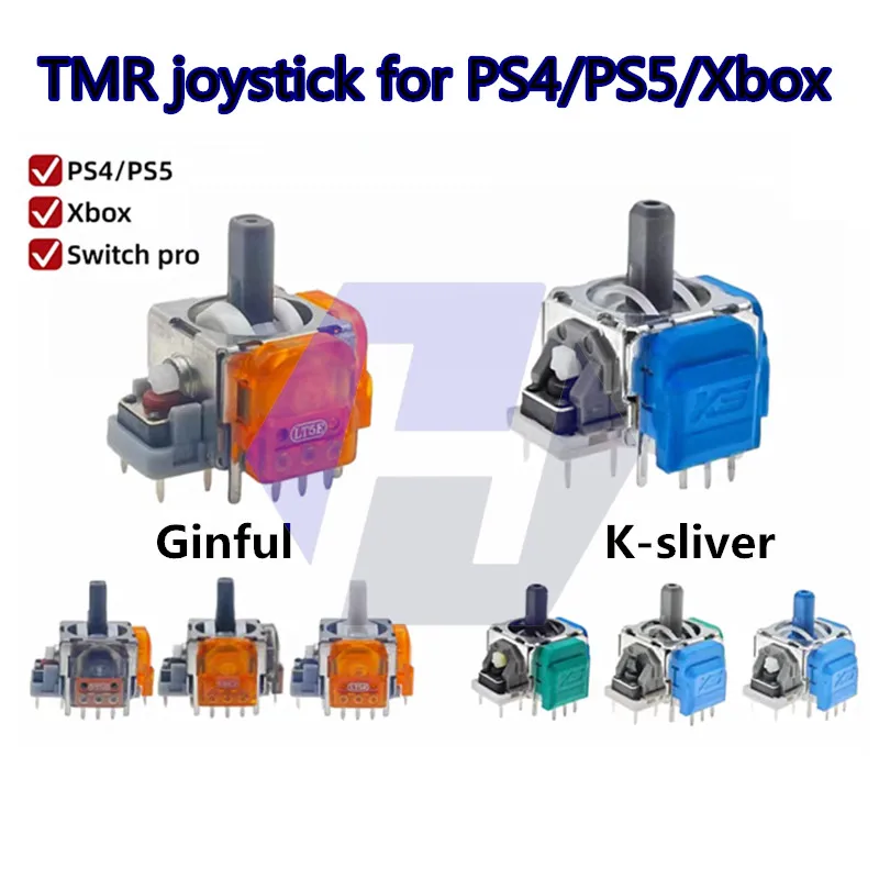 100-pezzi-ginful-fu-k-silver-tmr-joystick-elettromagnetico-per-controller-ps4-ps5-xbox-stick-anti-drift