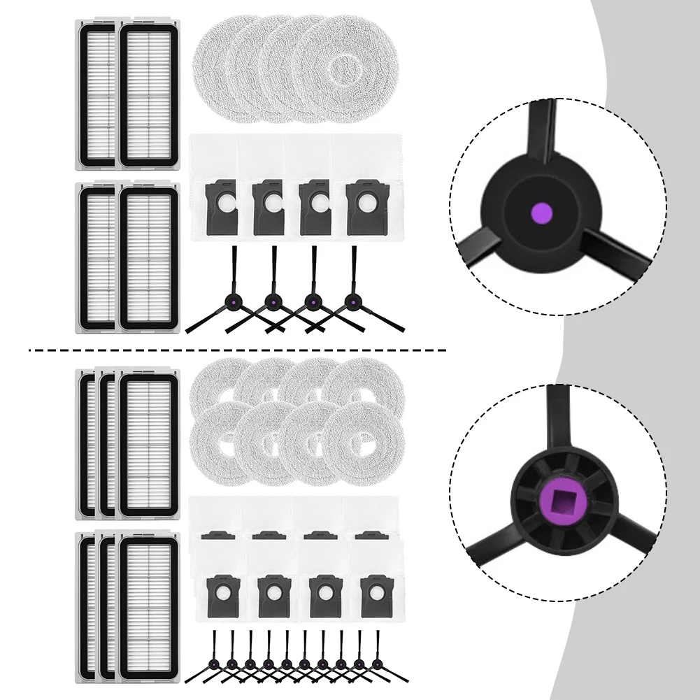 

Replacement Kit For Cecotec For Conga For X-Treme With Filter Mop Cloth Dust Bag Side Brush Robot Vacuum Cleaner Parts