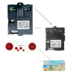 Coche de juguete eléctrico para niños, receptor de Control remoto por Bluetooth, JT-G50B-6G16, JT-G50B-C10,JT-G50B-C21, 2,4G, JT-G50B-5K21