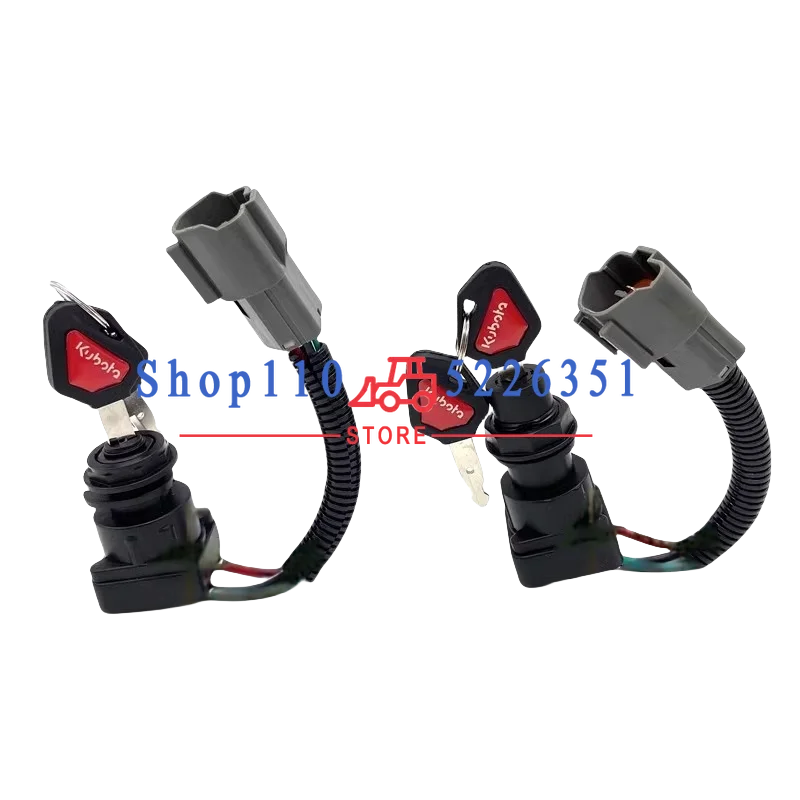 

Для Kubota KX155/163/175/U15/U30 экскаватор, переключатель зажигания, запуск ключа, электрический дверной замок, детали для строительного оборудования