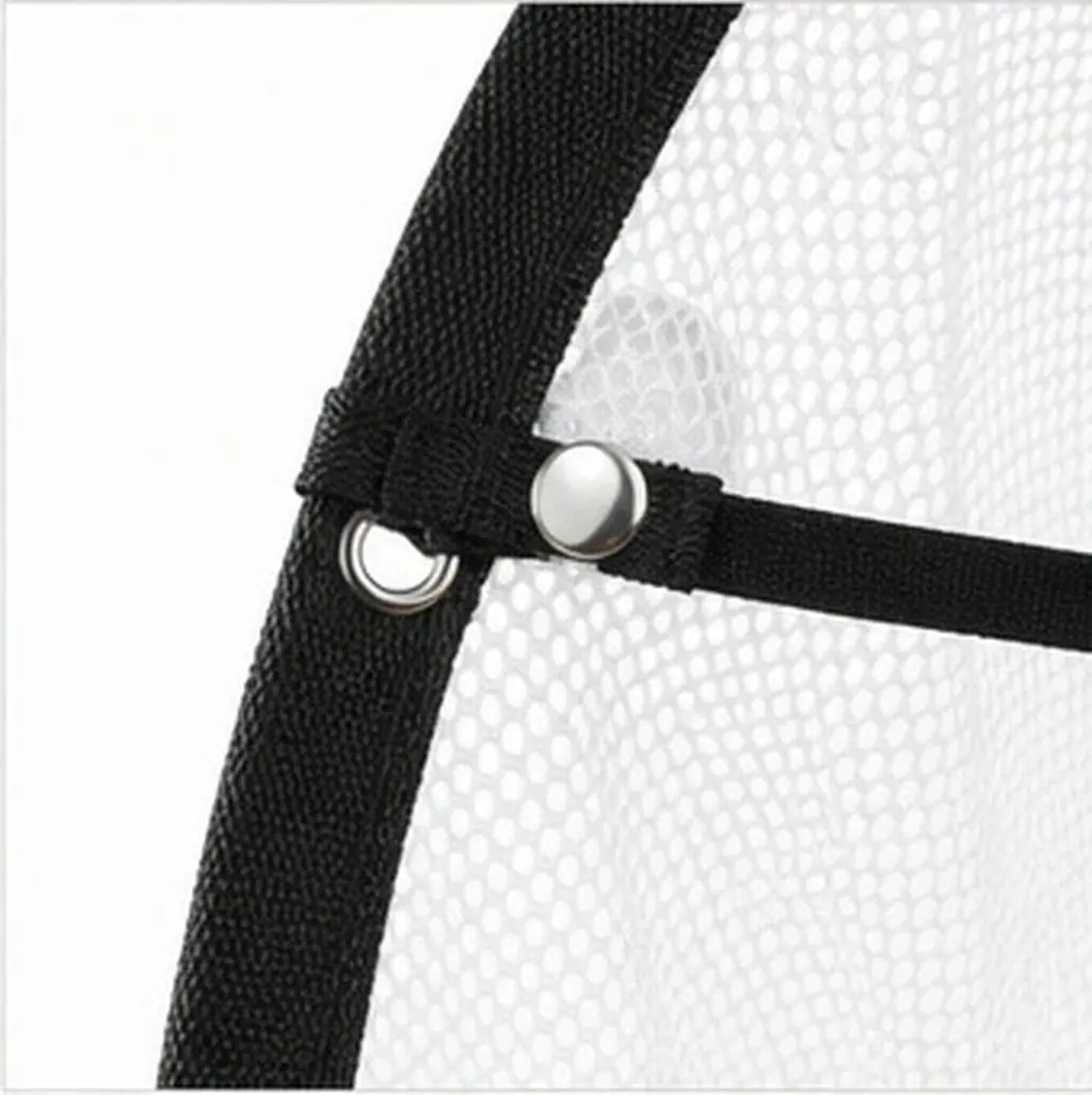 Collapsible Chipping Net for Golf Practice Indoor Outdoor Lightweight Portable Golf Training Aid with 3 Target Pockets Chipping