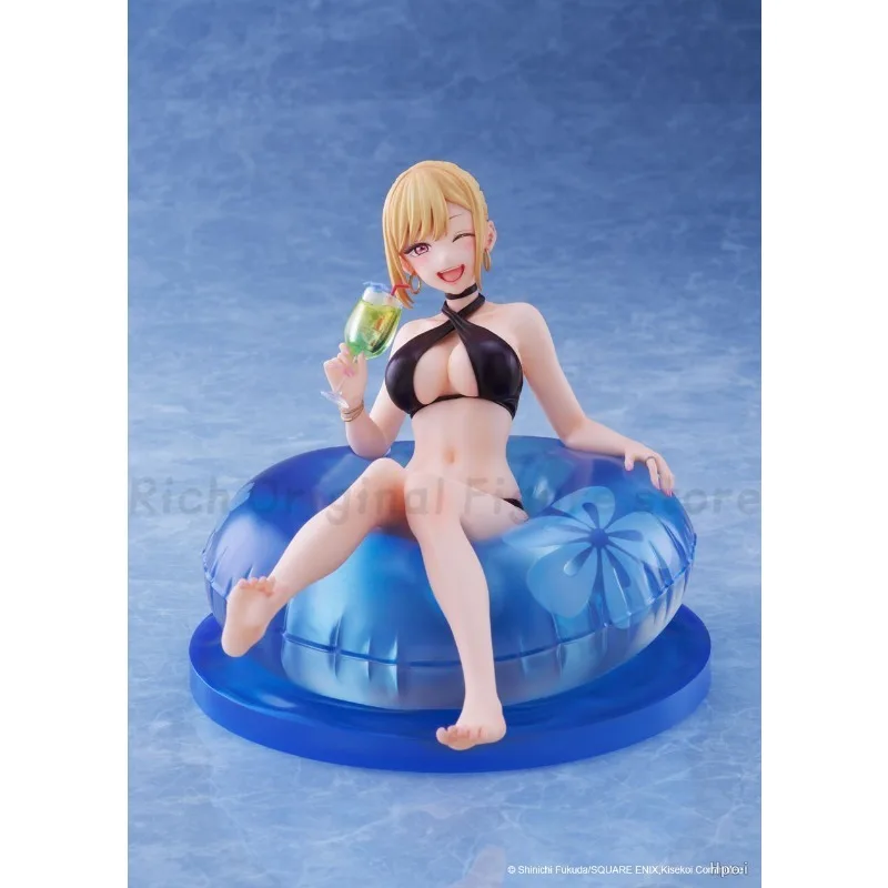 In Stock Original Claynel My Dress-Up Darling MARIN KITAKAWA Night Swimming Pool Anime Collection Figures Toys Model Ornaments