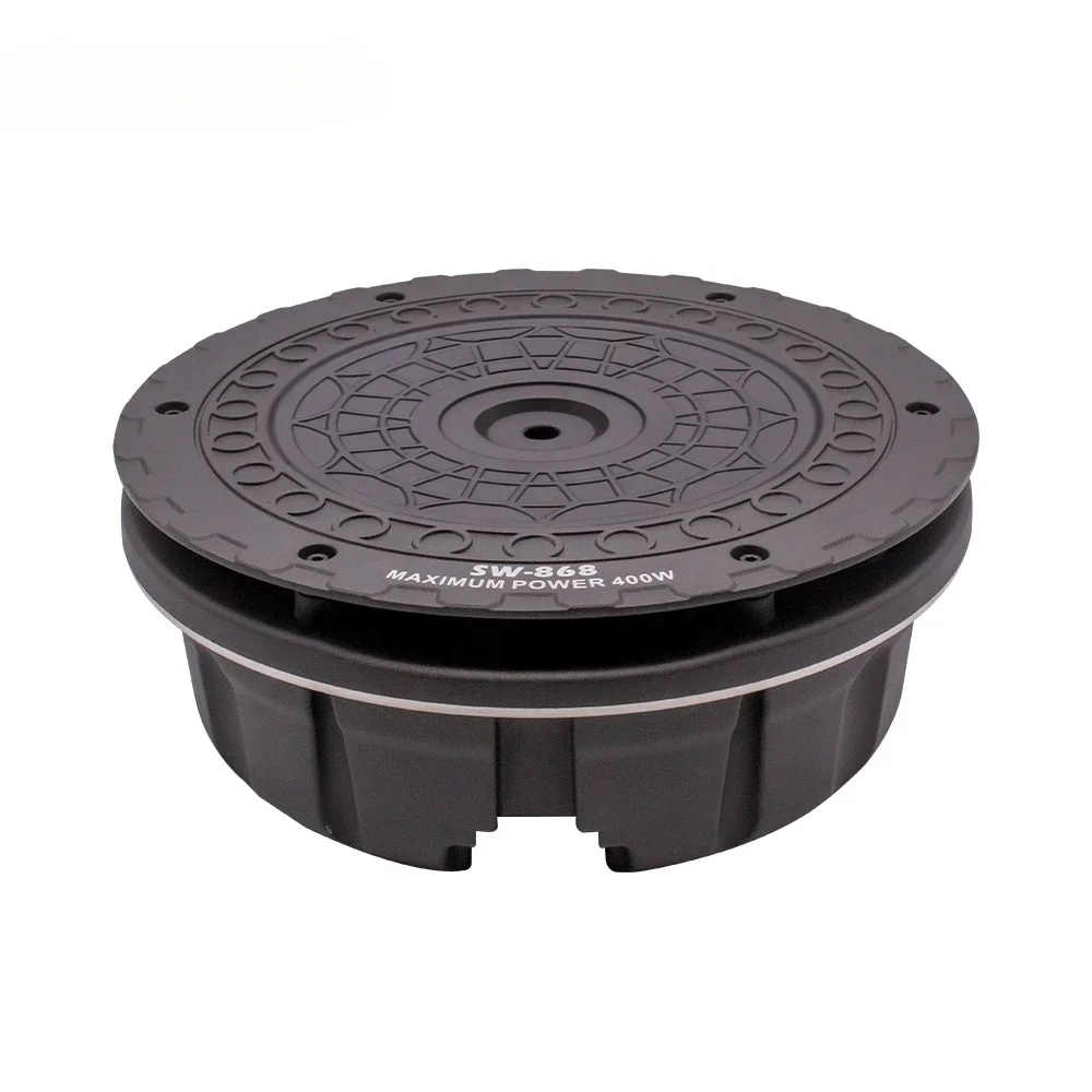 

Wholesale Professional 9 Inch Active Universal Car Spare Tire Subwoofer RMS Power 300W Car Audio Subwoofer