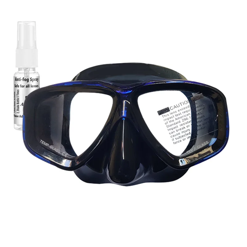 

Маска для дайвинга при близорукости на заказ: прецизионные очки, рецепт для левых и правых глаз, закаленные линзы, противотуманные