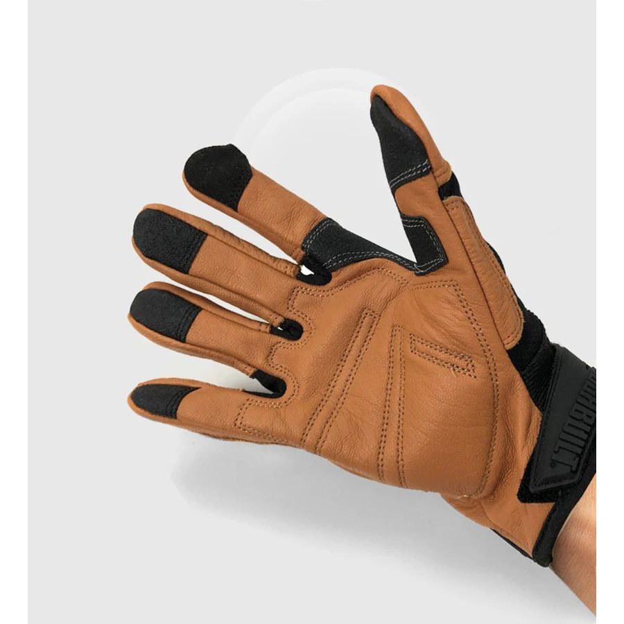 TOUGHBUILT TB-G04-L / TB-G04-XL Sheepskin Work Gloves Specialist Leather Mid-duty Gloves Power Tool Accessories