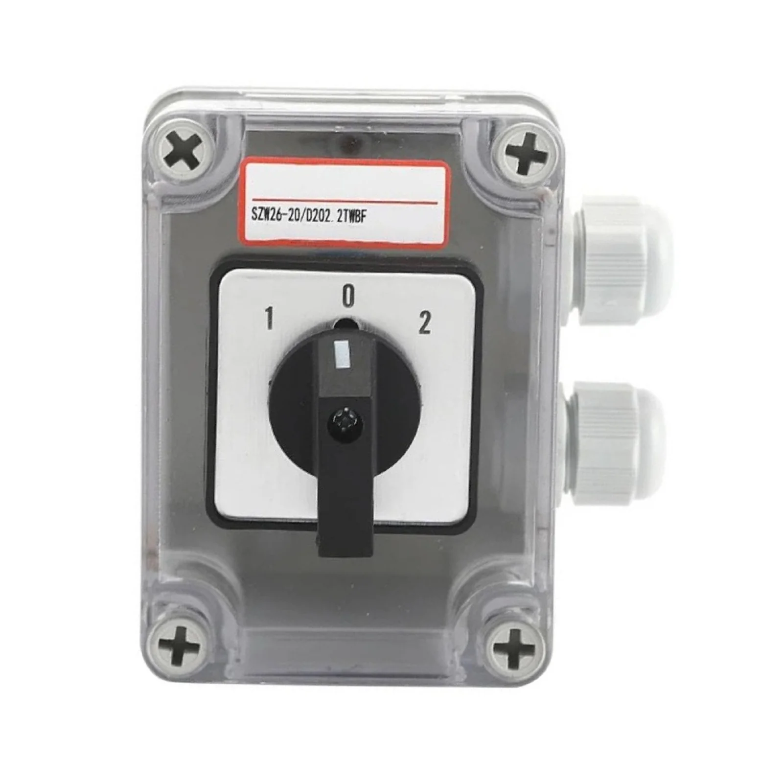 Industrial Rotary Switch SZW26 20/D202.2TWBF 3 Position 2 Section 660V 20A for Machine Tool Control and Panel Building
