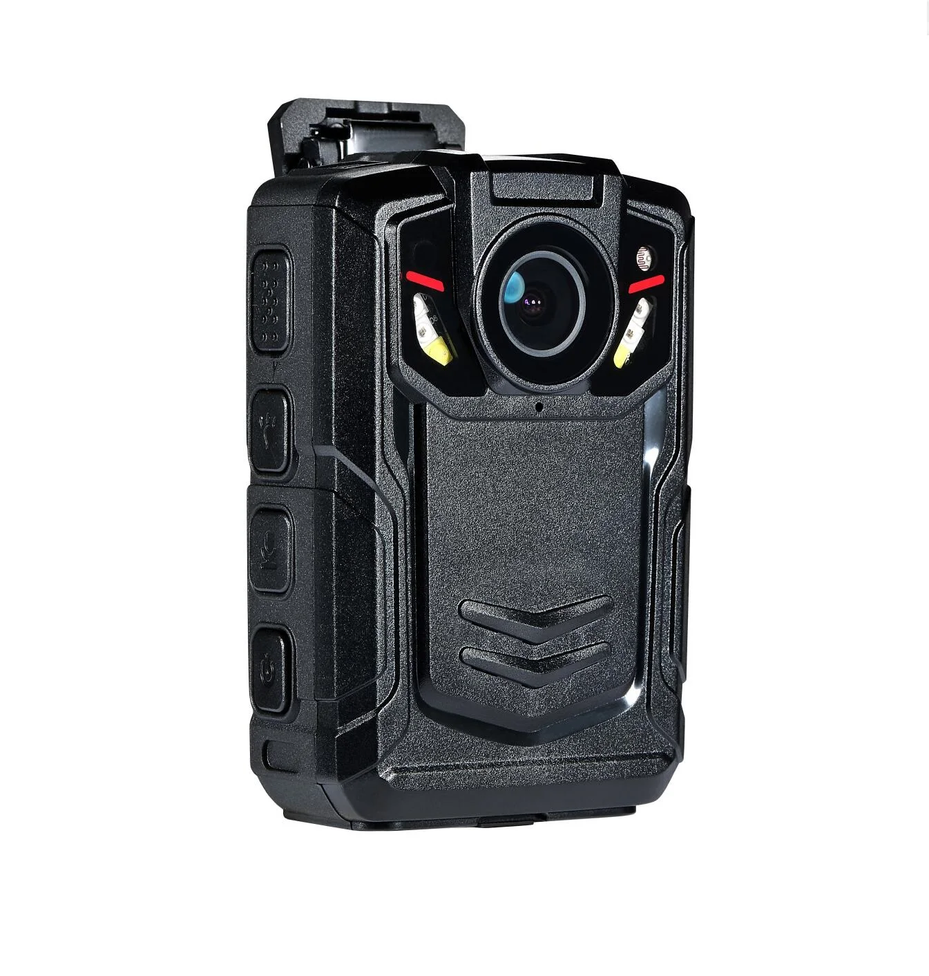 كاميرا أمنية يتم ارتداؤها على الجسم H.256 GPS كاميرا لاسلكية يتم ارتداؤها على الجسم HD 1512P 4G Live-Video EIS كاميرا خارجية كاميرا حماية للجسم