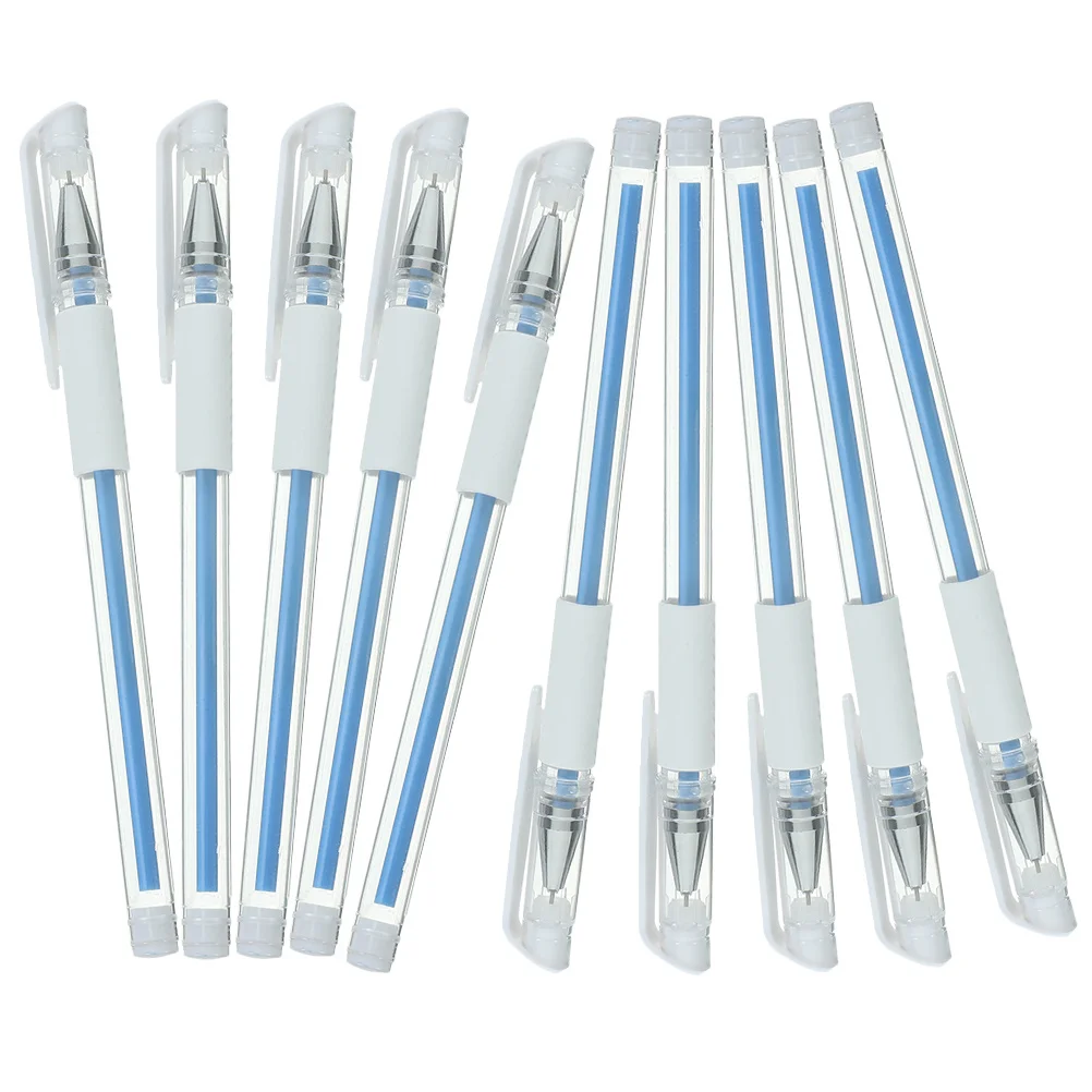 10 szt. Wodoodpornych pisaków kosmetycznych do trwałego pozycjonowania, chirurgii, oznaczania blizn, brwi, ust, precyzyjne.